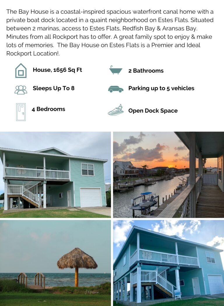 Bay House Vacation Home Rockport Texas